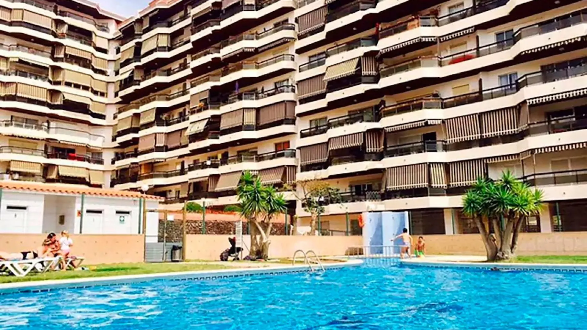 Апартаменты Jardin Canario Primera Linea De Playa Лос Кристианос
